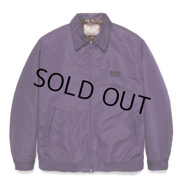 画像1: WACKO MARIA/MCGREGOR / ANTI-FREEZE JACKET（PURPLE）［アンチフリーズJKT-24秋冬］ (1)