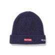 画像1: WACKO MARIA/HIGH TIMES / WATCH CAP（NAVY）［ニットキャップ-24秋冬］ (1)