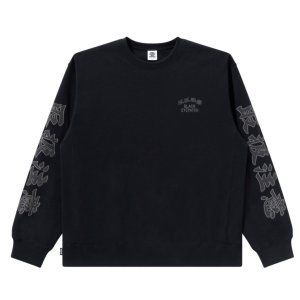 画像: BlackEyePatch/HWC COLLEGE CREW SWEAT（BLACK）