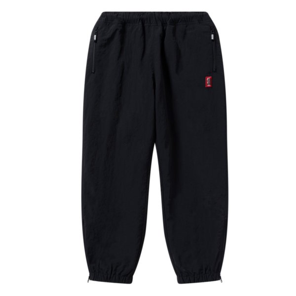 画像1: BlackEyePatch/SMALL HWC POLY TRACK PANTS（BLACK） (1)