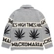 画像2: WACKO MARIA/HIGH TIMES / COWICHAN SWEATER（GRAY）［カウチンセーター-24秋冬］ (2)