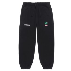 画像: WACKO MARIA/HIGH TIMES / HEAVY WEIGHT SWEAT PANTS（BLACK）［スウェットパンツ-24秋冬］