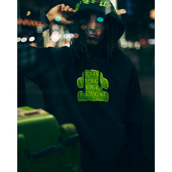 画像3: BlackEyePatch/OG SLIME HWC HOODIE（BLACK） (3)