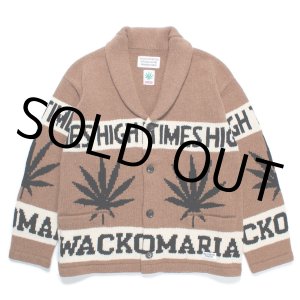 画像: WACKO MARIA/HIGH TIMES / COWICHAN SWEATER（BROWN）［カウチンセーター-24秋冬］