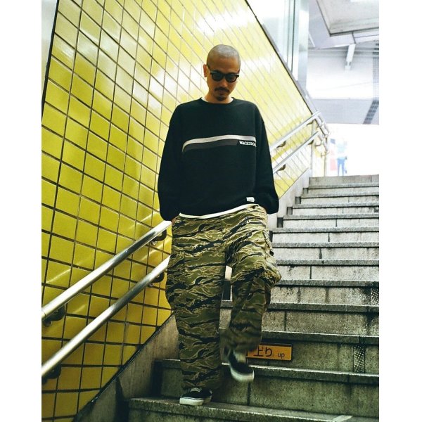 画像3: WACKO MARIA/TIGER CAMO 6 POCKET TROUSERS（OLIVE）［タイガーカモ6ポケットトラウザース-24秋冬］ (3)