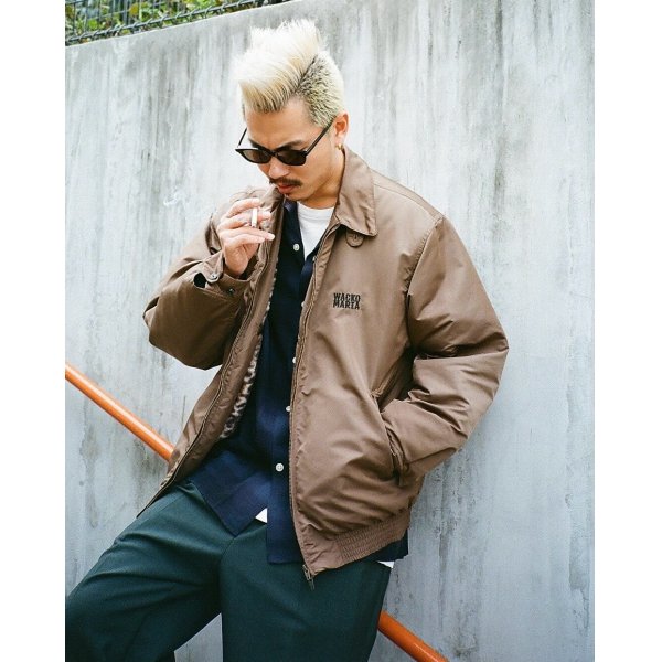 画像4: WACKO MARIA/MCGREGOR / ANTI-FREEZE JACKET（BROWN）［アンチフリーズJKT-24秋冬］ (4)