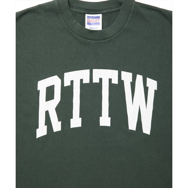 画像4: 【25春夏ご予約受付中！25年4月入荷予定】ROTTWEILER/RTTW PIGMENT TEE（GREEN）［プリントT-25春夏］ (4)