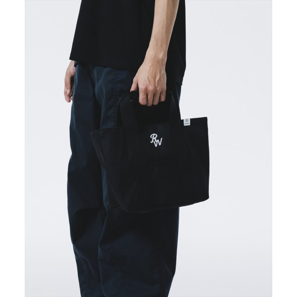 画像5: 【25春夏ご予約受付中！25年3月入荷予定】ROTTWEILER/CANVAS TOTE BAG SMALL（BLACK）［キャンバストートバッグ"スモール"-25春夏］ (5)