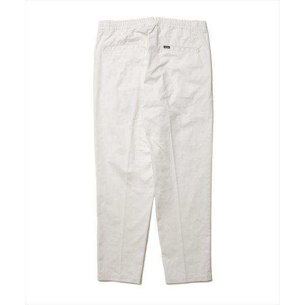 画像2: 【25春夏ご予約受付中！25年3月入荷予定】ROTTWEILER/R9 TUCK PRESS CHINO PANTS（WHITE）［タックプレスチノパン-25春夏］ (2)