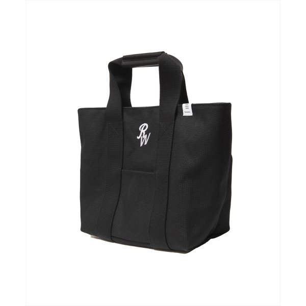 画像2: 【25春夏ご予約受付中！25年3月入荷予定】ROTTWEILER/CANVAS TOTE BAG SMALL（BLACK）［キャンバストートバッグ"スモール"-25春夏］ (2)