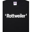 画像4: 【25春夏ご予約受付中！25年4月入荷予定】ROTTWEILER/RW TEE（BLACK）［プリントT-25春夏］ (4)