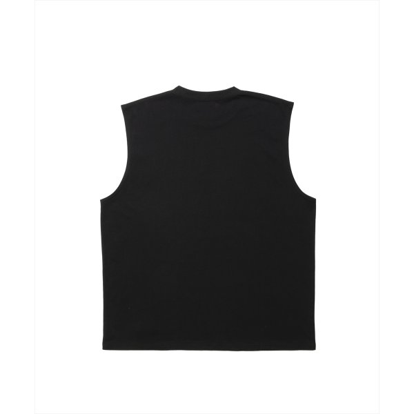 画像2: 【25春夏ご予約受付中！25年5月入荷予定】ROTTWEILER/R9 B.D.C SLEEVELESS TEE（BLACK）［オリジナルスリーブレスT-25春夏］ (2)