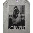 画像5: 【25春夏ご予約受付中！25年3月入荷予定】ROTTWEILER/DOG PHOTO LS TEE（GRAY）［プリント長袖T-25春夏］ (5)