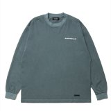 画像: 【25春夏ご予約受付中！25年4月入荷予定】ROTTWEILER/R9 PIGMENT LS TEE（GREEN）［ピグメントオリジナル長袖T-25春夏］