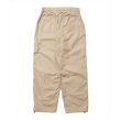 画像2: 【25春夏ご予約受付中！25年4月入荷予定】ROTTWEILER/R9 PARACHUTE PANTS（BEIGE）［パラシュートパンツ-25春夏］ (2)