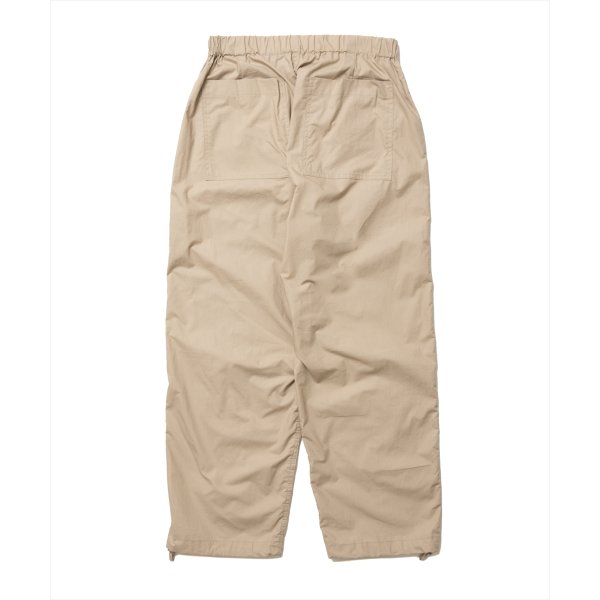 画像2: 【25春夏ご予約受付中！25年4月入荷予定】ROTTWEILER/R9 PARACHUTE PANTS（BEIGE）［パラシュートパンツ-25春夏］ (2)