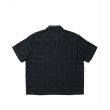 画像2: 【25春夏ご予約受付中！25年4月入荷予定】ROTTWEILER/R9 VIYELLA CHECK S/S SHIRT（NAVY）［ビエラチェックシャツ-25春夏］ (2)