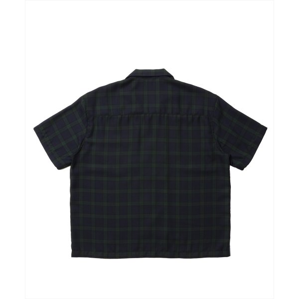 画像2: 【25春夏ご予約受付中！25年4月入荷予定】ROTTWEILER/R9 VIYELLA CHECK S/S SHIRT（NAVY）［ビエラチェックシャツ-25春夏］ (2)