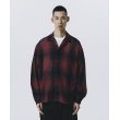 画像4: 【25春夏ご予約受付中！25年3月入荷予定】ROTTWEILER/R9 CHAMPION CHECK SHIRT（RED）［チャンピオンチェックシャツ-25春夏］ (4)