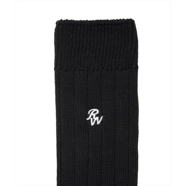 画像3: 【25春夏ご予約受付中！25年3月入荷予定】ROTTWEILER/R9 PURPLE SOX（BLACK）［ソックス-25春夏］ (3)