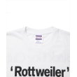 画像4: 【25春夏ご予約受付中！25年4月入荷予定】ROTTWEILER/RW TEE（WHITE）［プリントT-25春夏］ (4)