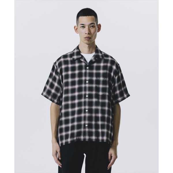 画像4: 【25春夏ご予約受付中！25年4月入荷予定】ROTTWEILER/R9 VIYELLA CHECK S/S SHIRT（RED）［ビエラチェックシャツ-25春夏］ (4)