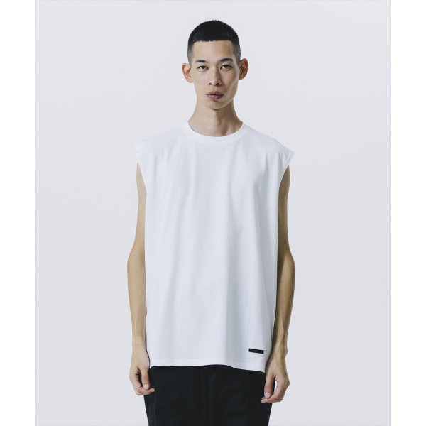 画像5: 【25春夏ご予約受付中！25年5月入荷予定】ROTTWEILER/R9 BASIC SLEEVELESS TEE（WHITE）［オリジナルスリーブレスT-25春夏］ (5)