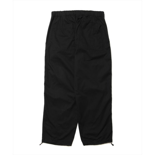 画像2: 【25春夏ご予約受付中！25年4月入荷予定】ROTTWEILER/R9 PARACHUTE PANTS（BLACK）［パラシュートパンツ-25春夏］ (2)