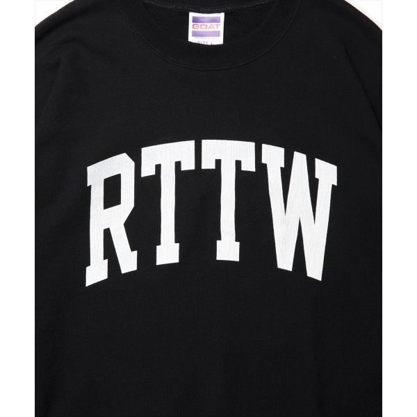 画像5: 【25春夏ご予約受付中！25年3月入荷予定】ROTTWEILER/RTTW SWEATER（BLACK）［クルーネックスウェット-25春夏］ (5)