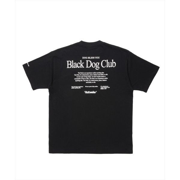 画像2: 【25春夏ご予約受付中！25年4月入荷予定】ROTTWEILER/RW TEE（BLACK）［プリントT-25春夏］ (2)