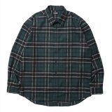 画像: 【25春夏ご予約受付中！25年3月入荷予定】ROTTWEILER/R9 BRUSHED TWILL SHIRT（GREEN）［ブラッシュドツイルシャツ-25春夏］