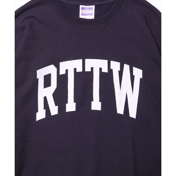 画像5: 【25春夏ご予約受付中！25年3月入荷予定】ROTTWEILER/RTTW SWEATER（NAVY）［クルーネックスウェット-25春夏］ (5)