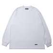 画像1: 【25春夏ご予約受付中！25年3月入荷予定】ROTTWEILER/R9 BASIC LS TEE（WHITE）［オリジナル長袖T-25春夏］ (1)