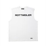 画像: 【25春夏ご予約受付中！25年5月入荷予定】ROTTWEILER/R9 LOGO SLEEVELESS TEE（WHITE）［オリジナルスリーブレスT-25春夏］