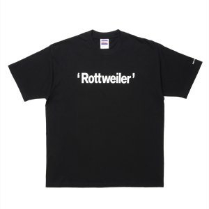 画像: 【25春夏ご予約受付中！25年4月入荷予定】ROTTWEILER/RW TEE（BLACK）［プリントT-25春夏］