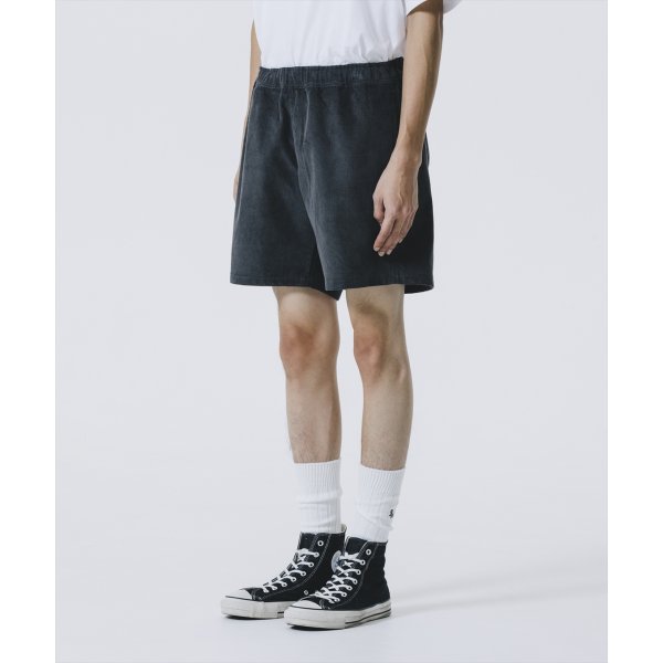 画像3: 【25春夏ご予約受付中！25年5月入荷予定】ROTTWEILER/R9 CORDUROY SHORTS（CHARCOAL）［コーデュロイショーツ-25春夏］ (3)