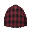 画像2: 【25春夏ご予約受付中！25年3月入荷予定】ROTTWEILER/R9 CHAMPION CHECK SHIRT（RED）［チャンピオンチェックシャツ-25春夏］ (2)