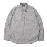 画像: 【25春夏ご予約受付中！25年3月入荷予定】ROTTWEILER/R9 GRAY DENIM SHIRT（GRAY）［グレーデニムシャツ-25春夏］