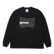 画像1: 【25春夏ご予約受付中！25年3月入荷予定】ROTTWEILER/CAL NIGHT LS PHOTO TEE（BLACK）［プリント長袖T-25春夏］ (1)