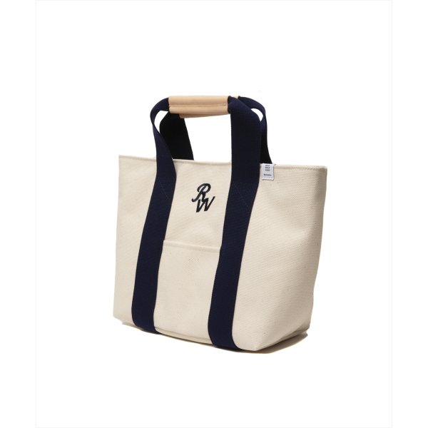 画像2: 【25春夏ご予約受付中！25年3月入荷予定】ROTTWEILER/CANVAS TOTE BAG SMALL（NAVY）［キャンバストートバッグ"スモール"-25春夏］ (2)