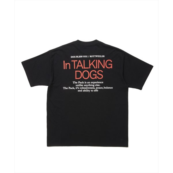 画像2: 【25春夏ご予約受付中！25年4月入荷予定】ROTTWEILER/CAL NIGHT PHOTO TEE（BLACK）［プリントT-25春夏］ (2)