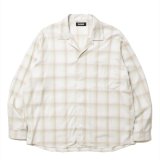 画像: 【25春夏ご予約受付中！25年3月入荷予定】ROTTWEILER/R9 OMBRE SHIRT（BEIGE）［オンブレチェックシャツ-25春夏］