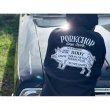 画像6: PORKCHOP/PORK BACK HOODIE（BLACK）［プルオーバーパーカー-24秋冬］ (6)