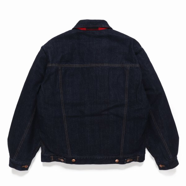 画像2: WACKO MARIA/WRANGLER / DENIM TRUCKER JACKET（INDIGO）［デニムトラッカーJKT-24秋冬］ (2)