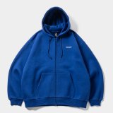 画像: TIGHTBOOTH/LOGO ZIP HOODED SWEAT SHIRT（Blue）［ジップアップフーディー-24秋冬］