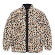 画像1: WACKO MARIA/REVERSIBLE LEOPARD BOA FLEECE JACKET（WHITE）［リバーシブルレオパードボアフリースJKT-24秋冬］ (1)