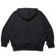 画像2: COOTIE PRODUCTIONS/Polyester Ripstop Jersey Hoodie（Black）［ポリエステルリップストップフーディー-24秋冬］ (2)