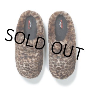 画像: WACKO MARIA/NANGA / SUBU / LEOPARD FUR AURORA WINTER SANDALS（BEIGE）［ウインターサンダル-24秋冬］