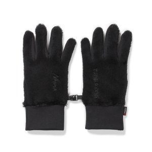 画像: WACKO MARIA/NANGA / FLEECE GLOVES（BLACK）［フリースグローブ-24秋冬］