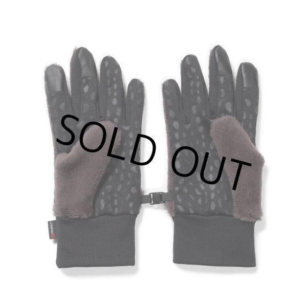 画像2: WACKO MARIA/NANGA / FLEECE GLOVES（GRAY）［フリースグローブ-24秋冬］ (2)